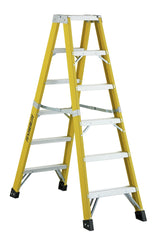FEATHERLITE 6606 6′ EXTRA-HEAVY DUTY FIBERGLASS STEPLADDER