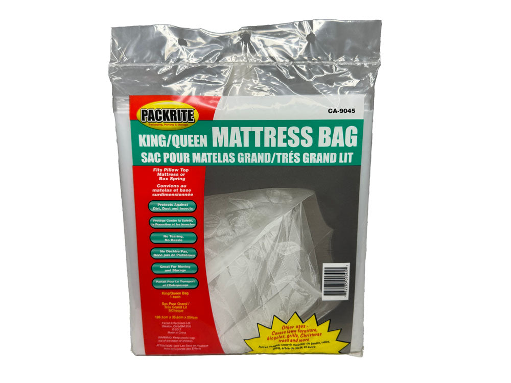 Packrite Mattress Cover for Queen/King Mattress - 78" x 14" x 100"