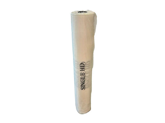POLY MATTRESS COVER, SINGLE 47"X84" 50/ROLL 5MIL