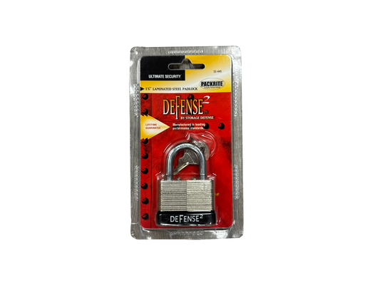 STORAGE DEFENCE 1.75" STEEL LAMINATED PADLOCK