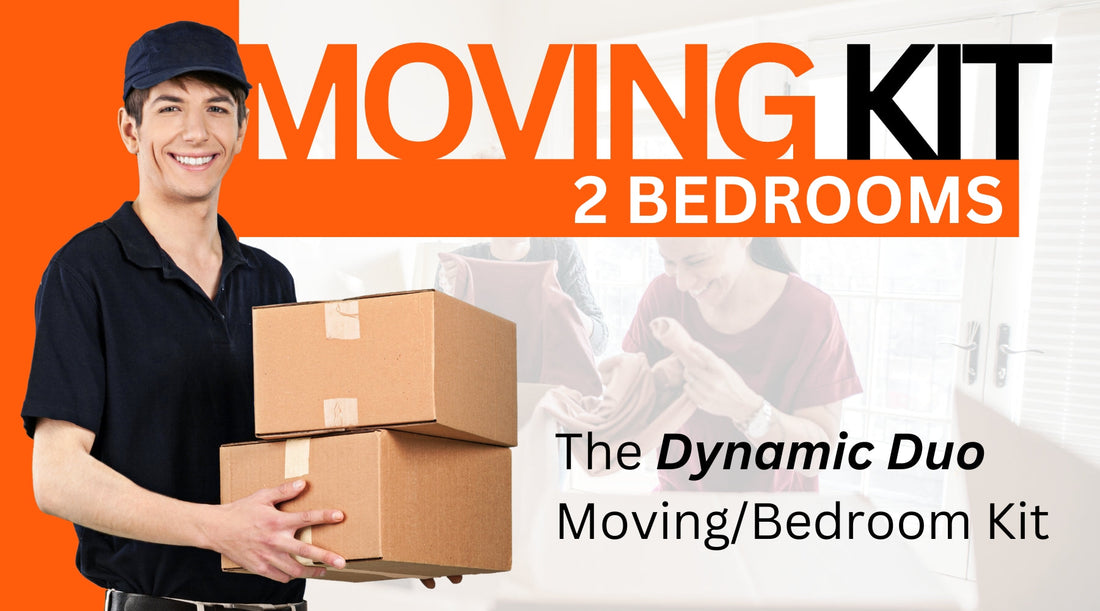 Make Your Move Easy with the Dynamic Duo Moving/Bedroom Kit (2 BEDROOM)