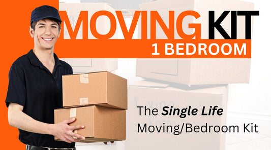 Moving Essentials for Singles: The Single Life Moving/Bedroom Kit (1 BEDROOM)