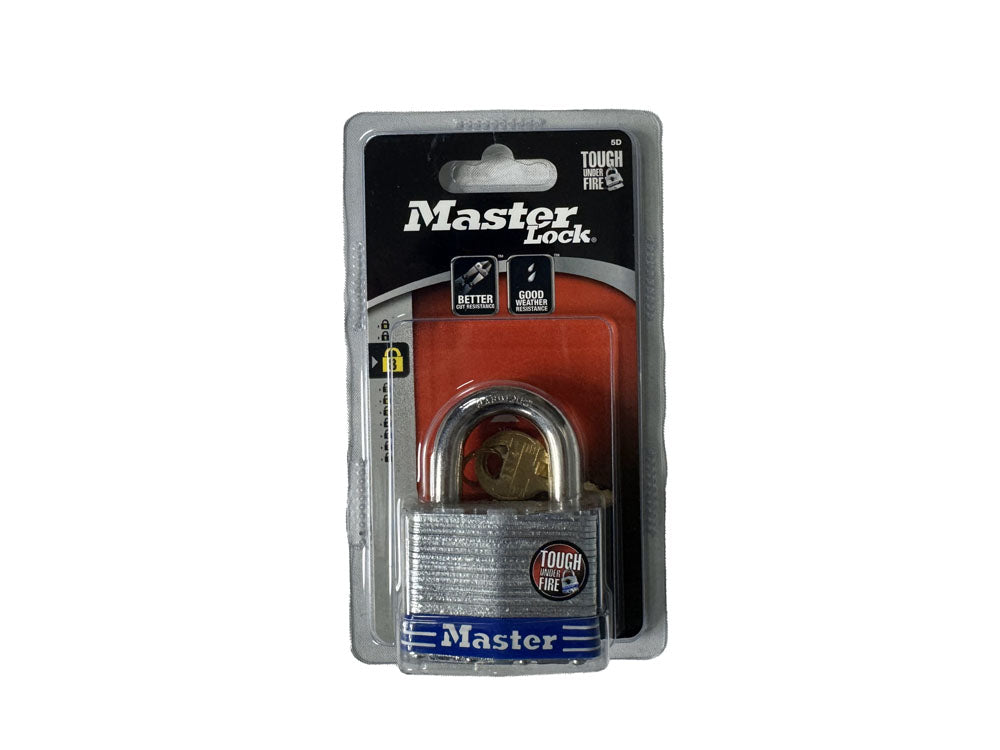 MasterLock 5D 2" Laminated Steel Padlock for secure storage