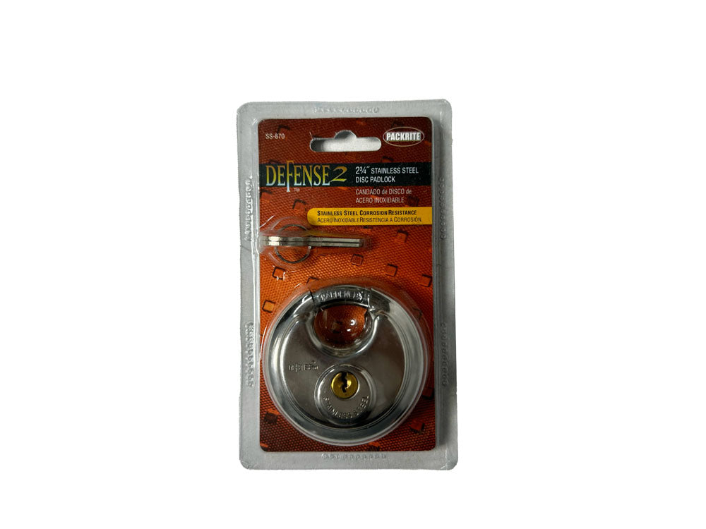 STORAGE DEFENCE 2.75" ECONOMY DISC LOCK for secure storage