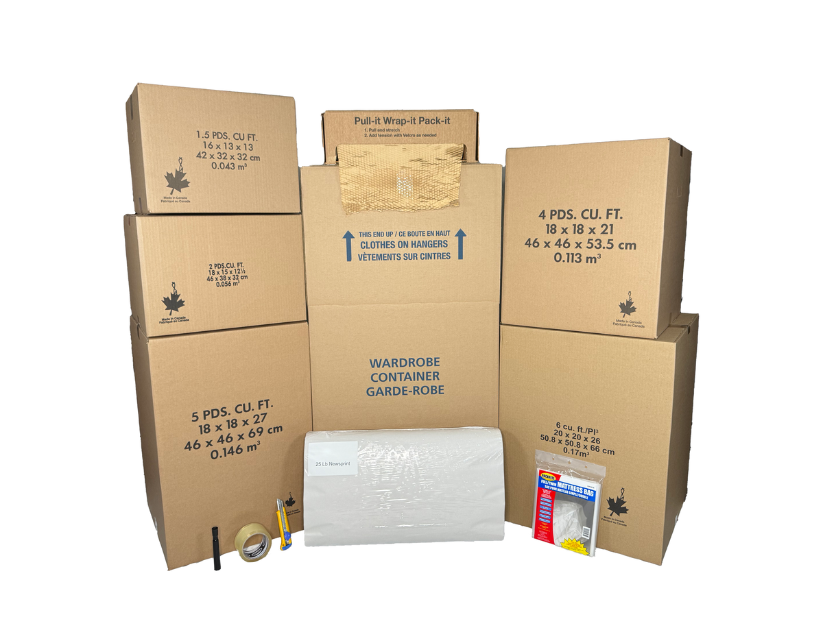 The Running on Full Moving/Bedroom Kit for efficient packing and moving in Toronto